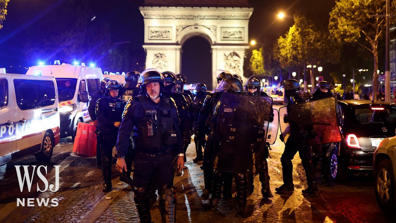 Watch: Heavy Police Presence in Paris Amid Protests | WSJ
