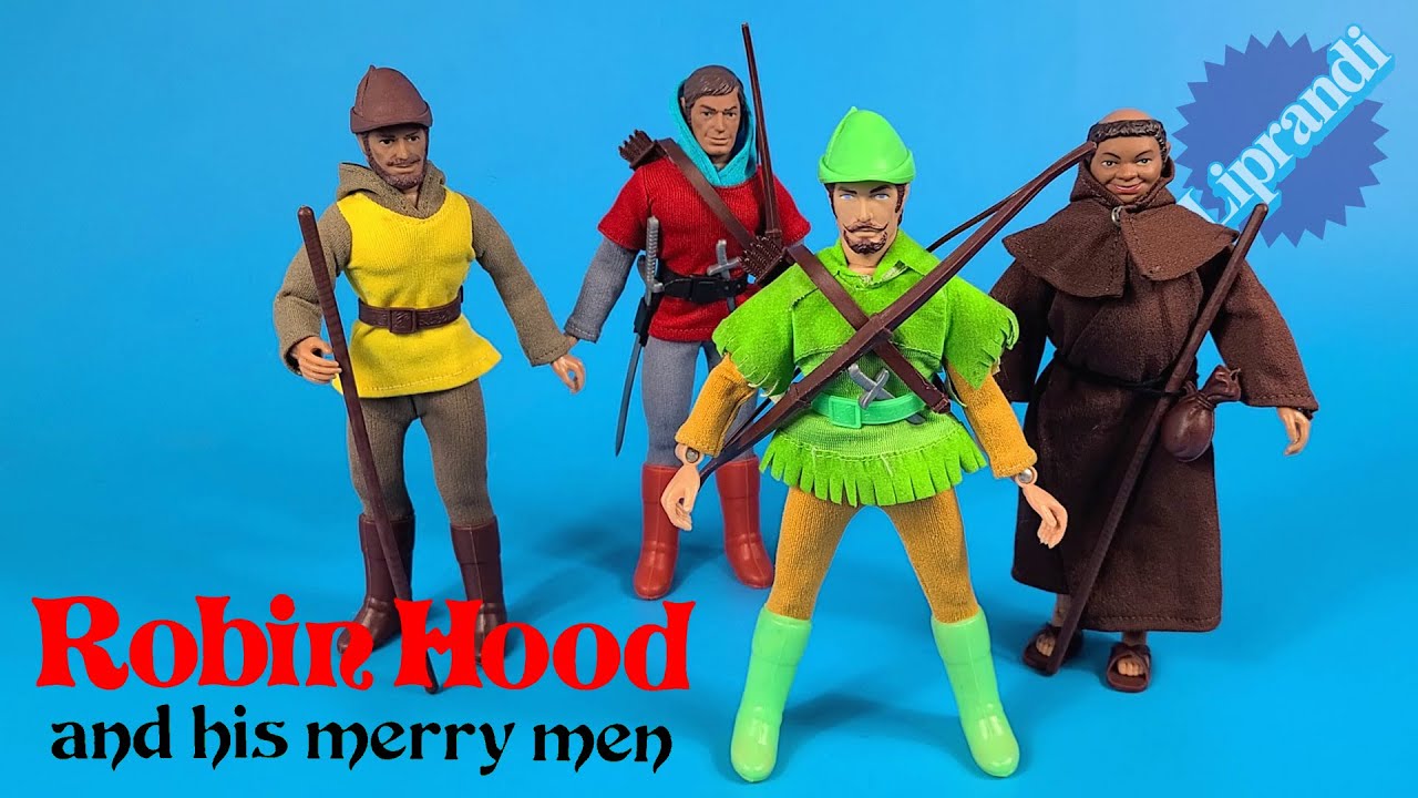 ROBIN HOOD E LA SUA BANDA HIS MERRY MEN - MEGO 1974 - BACK THEN
