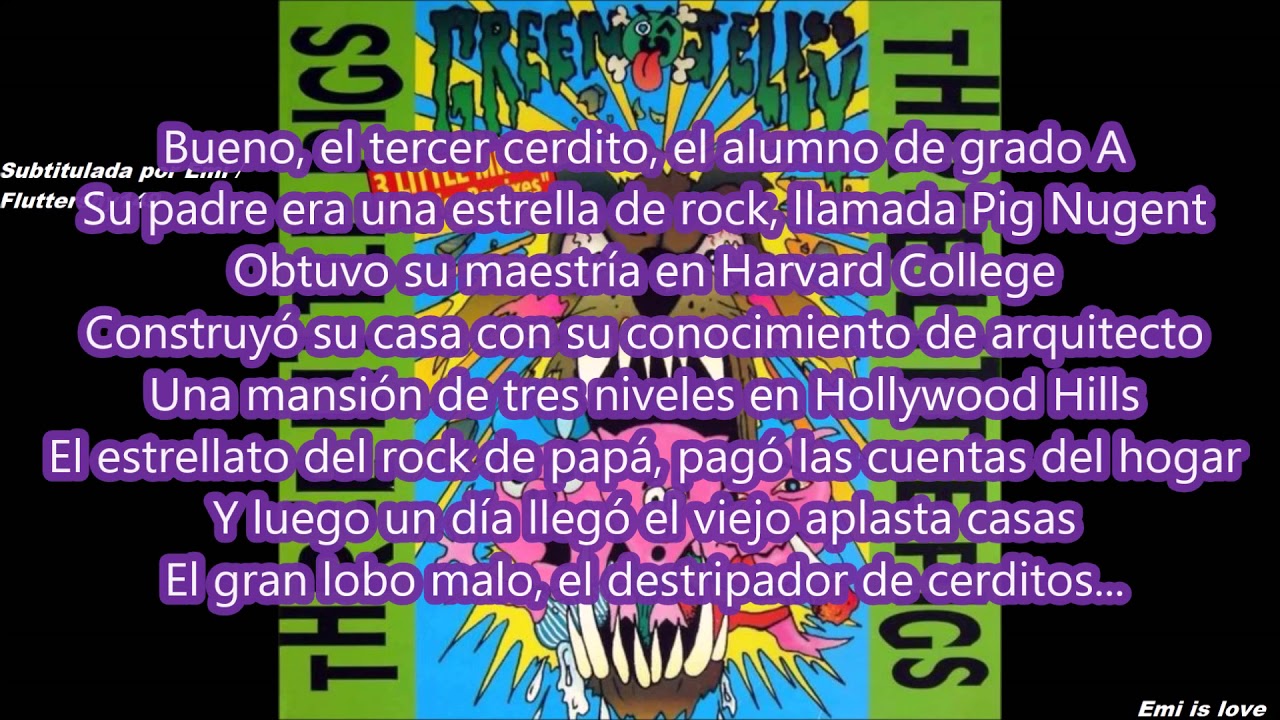 Green Jelly - Three Little Pigs / Subtitulada al Español HD