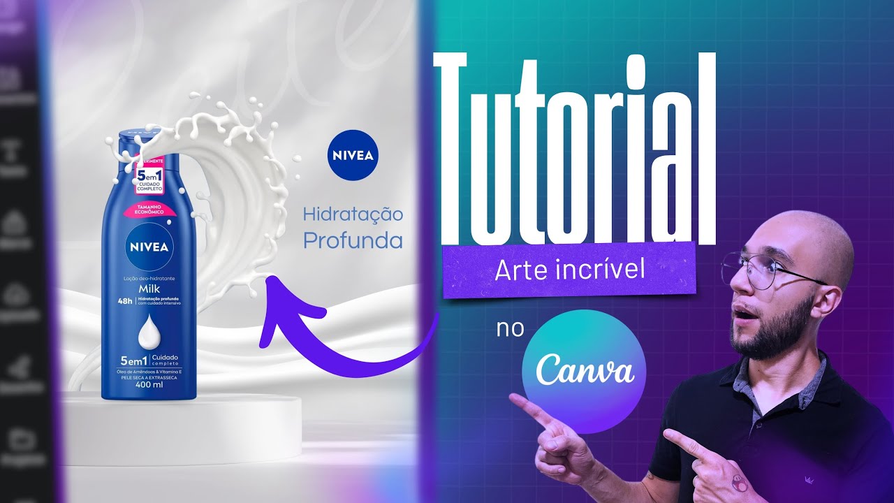 COMO CRIAR UMA ARTE 3D INCRÍVEL NO CANVA PARA DESTACAR SEUS PRODUTOS! 🚀✨