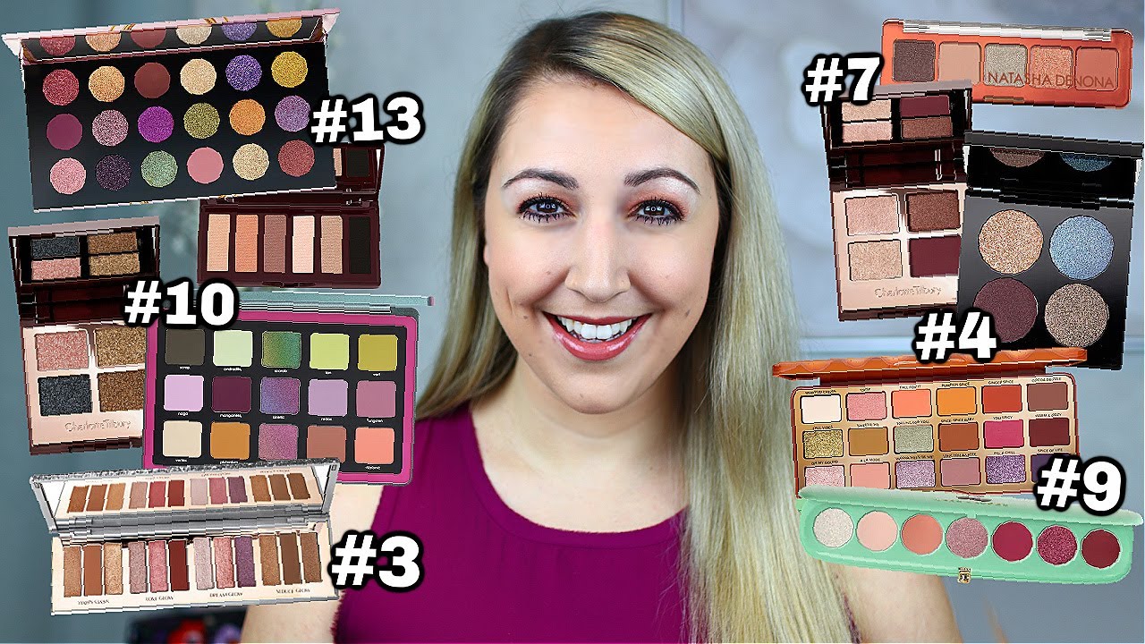 RANKING ALL THE HOLIDAY 2020 EYESHADOW PALETTES FROM WORST TO BEST!
