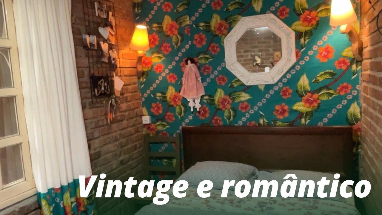 Transforme seu Quarto num Refúgio Vintage Romântico