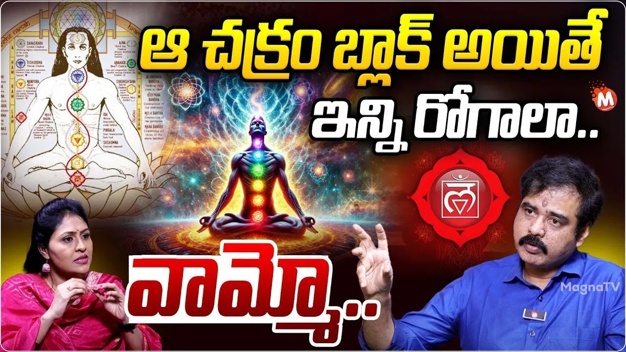 Nallamothu Sridhar Reveals Sensational Tuth On Muladhara Chakra | 7 Chakras Meditation |  @magnatv1