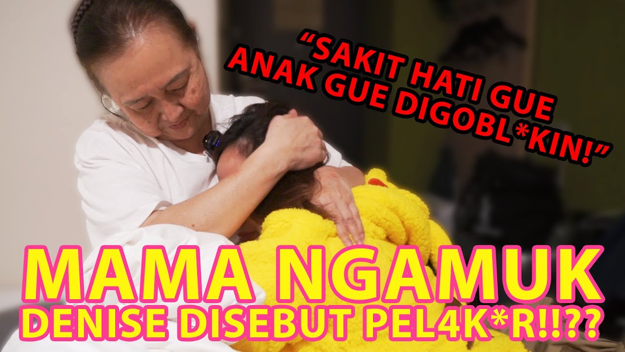 DENISE NANGIS KEJER MINTA MAAF KE MAMA!!??