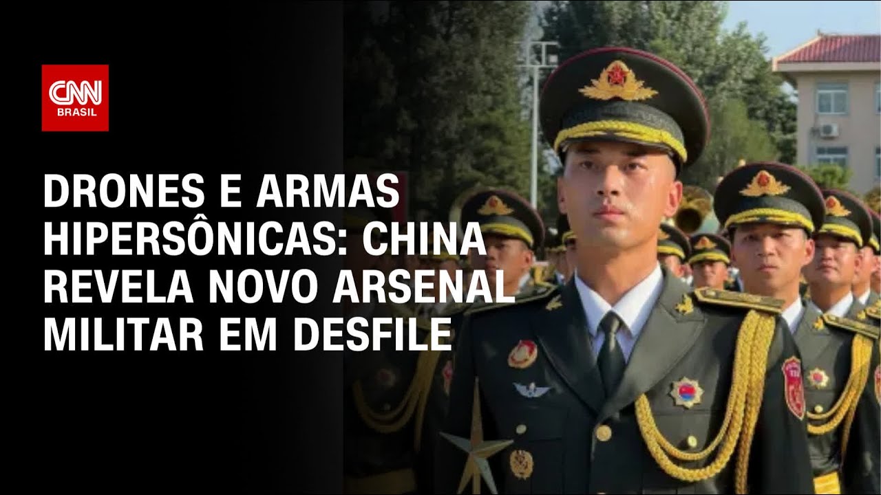 Xi Jinping exibe poderio militar da China em desfile | CNN PRIME TIME