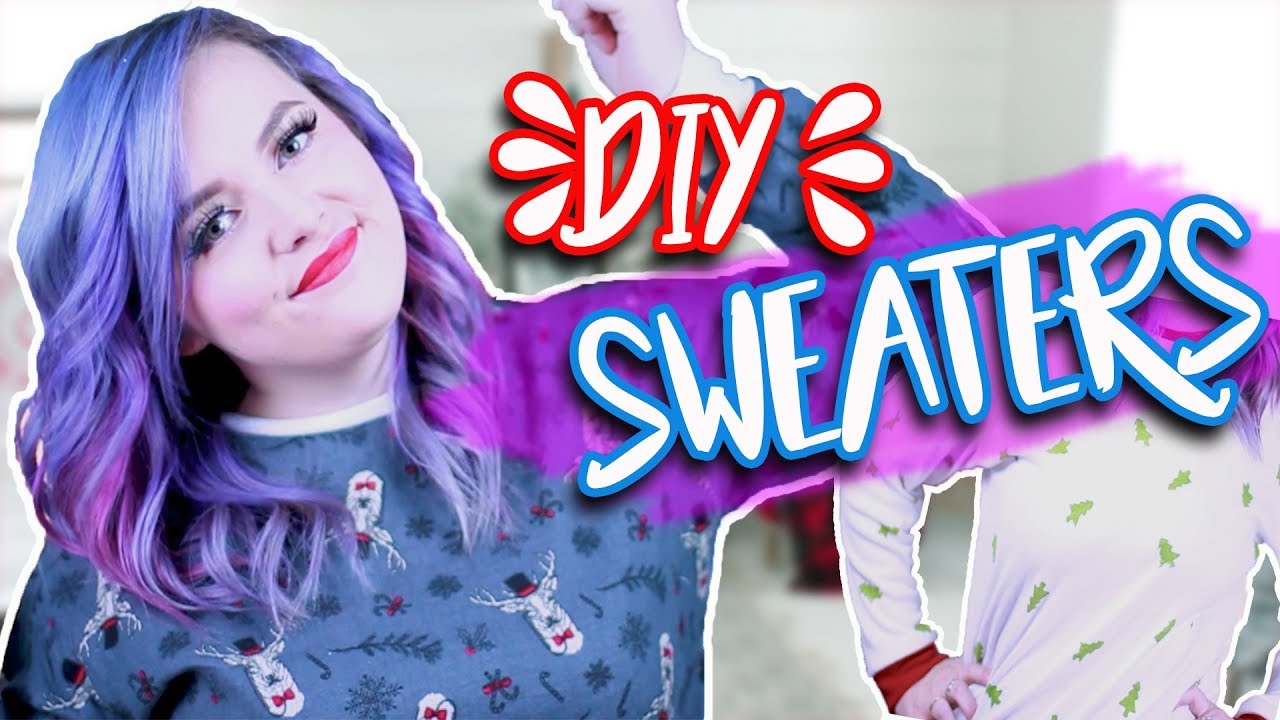 DIY Christmas Sweaters! Affordable and Cute!