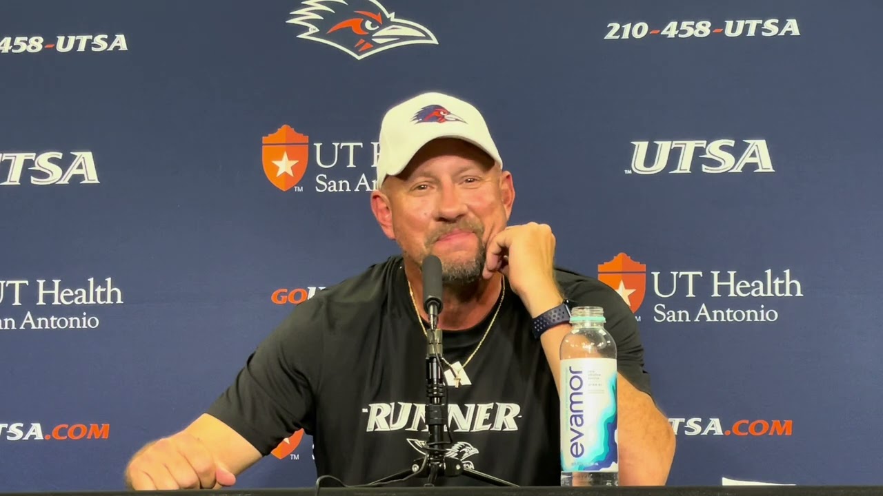 UTSA Head Coach Jeff Traylor Postgame Interview 48-27 Win Over UNT 11.15.24