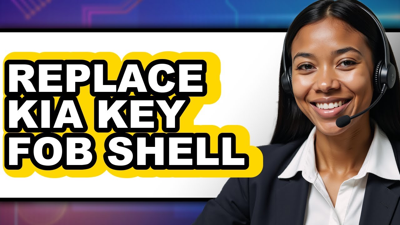 How To Replace Kia Key Fob Shell - Easy Guide