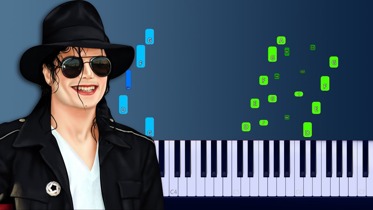 Michael Jackson, Justin Timberlake - Love Never Felt So Good Piano Tutorial