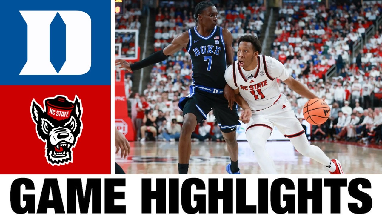 #1 Duke vs NC State Highlights | Men's Basketball | College Basketball 2026