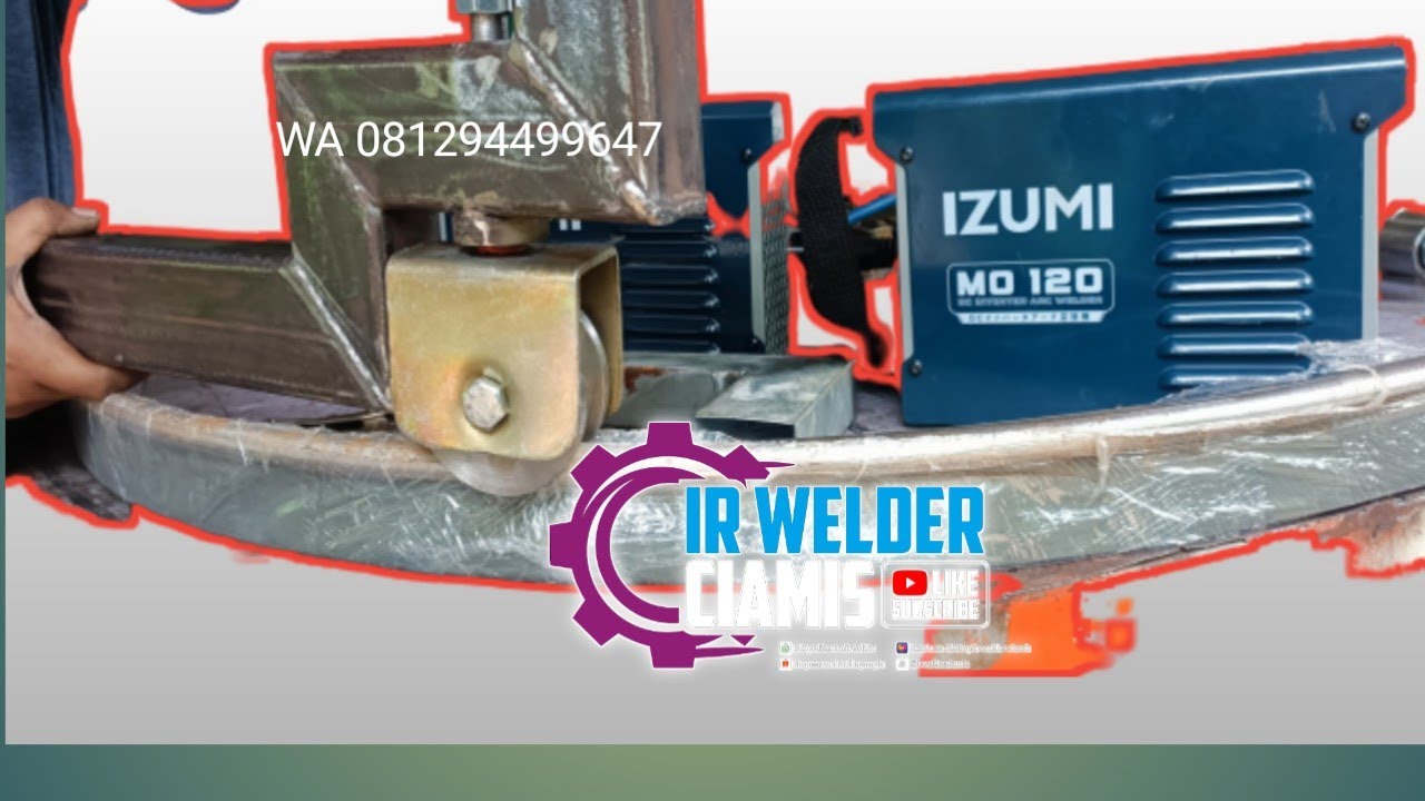 Cara pasang Roda sliding anti anjlok supaya ceper agar tikus tidak masuk.Bersama IZUMU MO 160