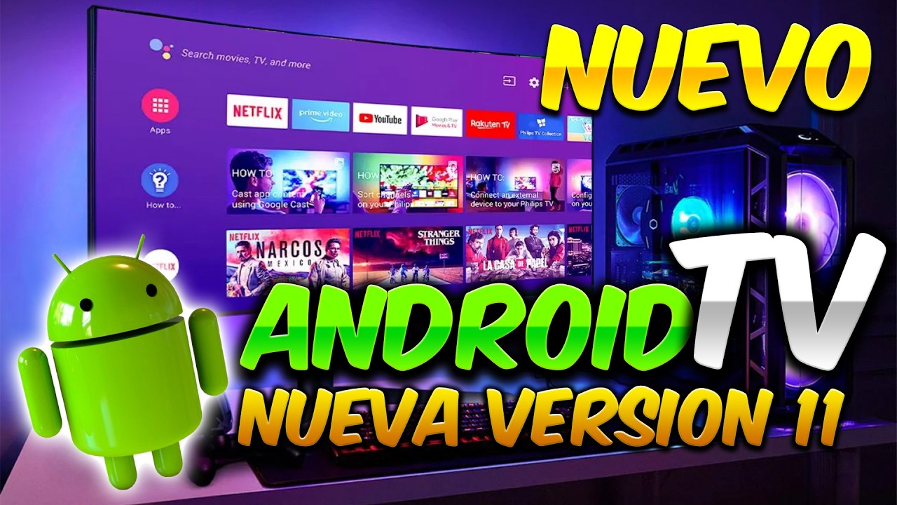 AndroidTV 11 o GoogleTV Instalar  Directamente en Tu Disco Con Windows 2025