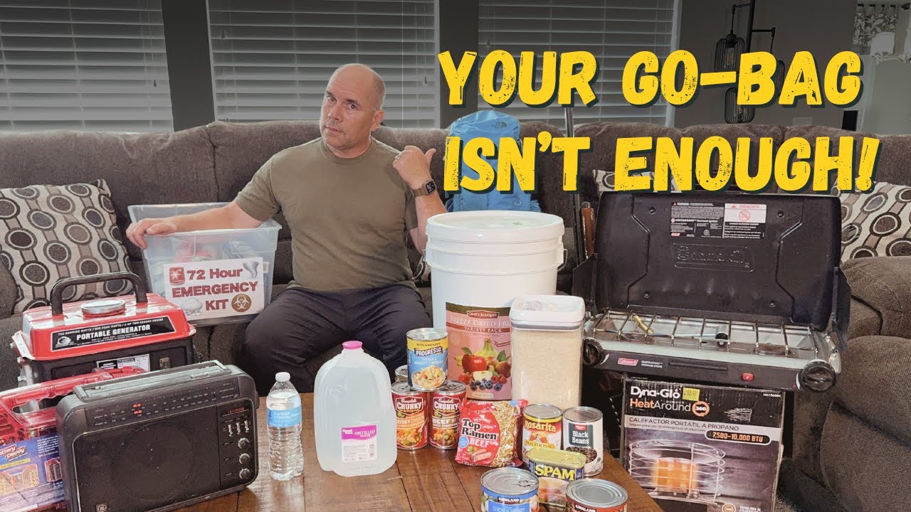 72 hour Disaster Kit Essentials, for when you can&rsquo;t leave