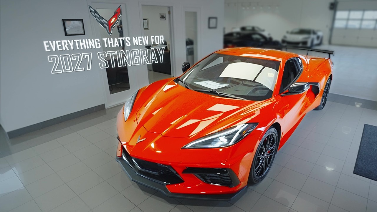 ЧТО НОВОГО в Corvette Stingray 2027 года