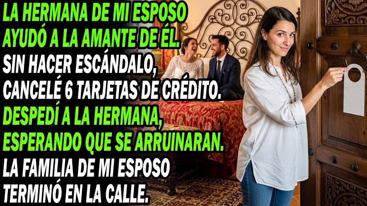 Hermana Menor De Esposo Ayudó A Mi Esposo Y Amante. Cancelé 6 Tarjetas, La Despedí, Eché A Familia