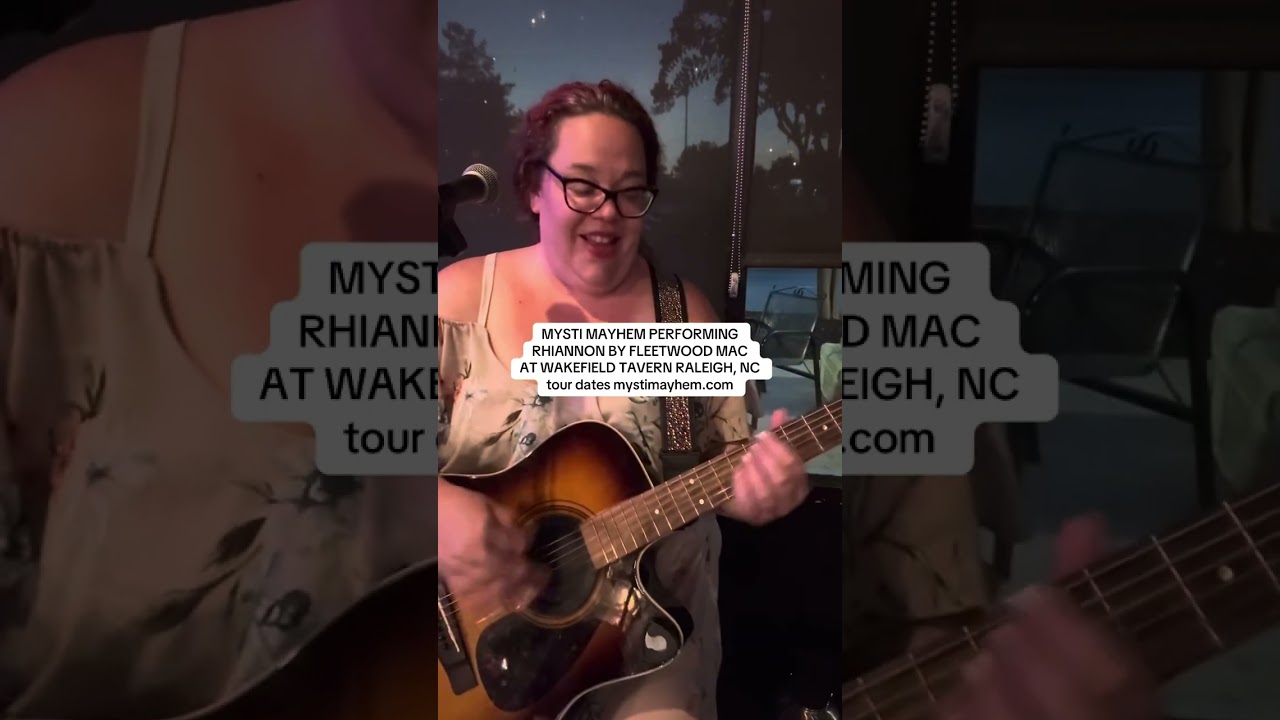 Mysti Mayhem Performing Rhiannon by Fleetwood Mac Live From Wakefield Tavern Raleigh, NC