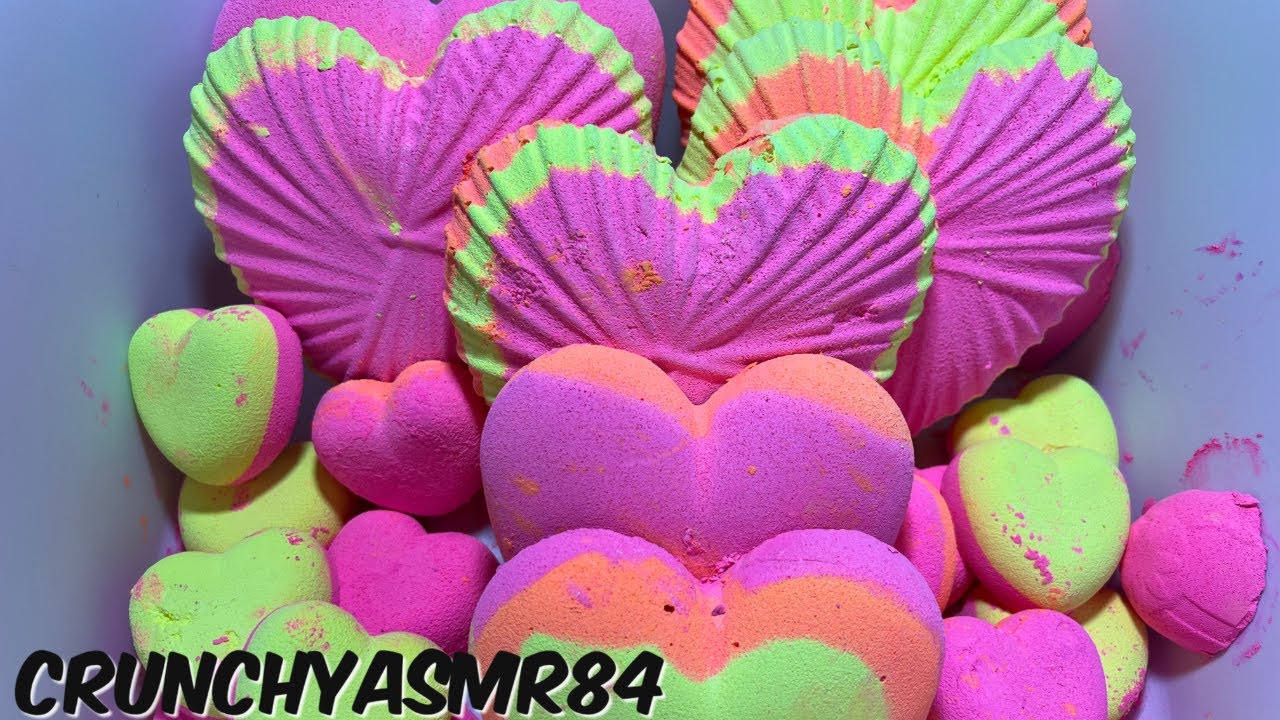 Neon Hearts | Oddly Satisfying | ASMR | Sleep Aid