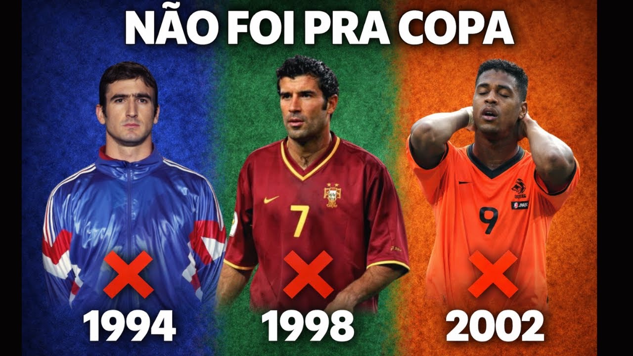 3 GIGANTES que o mundo não viu numa Copa do Mundo