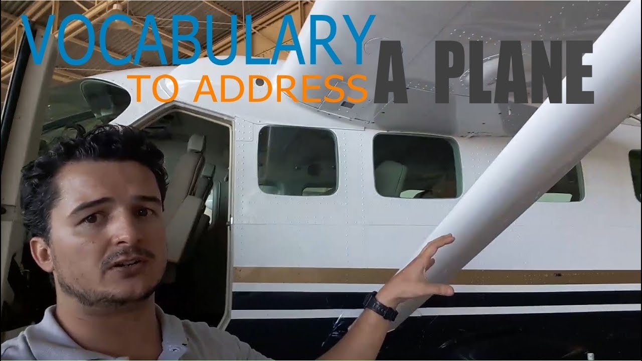 Vocabulário para Avião / Walk-around