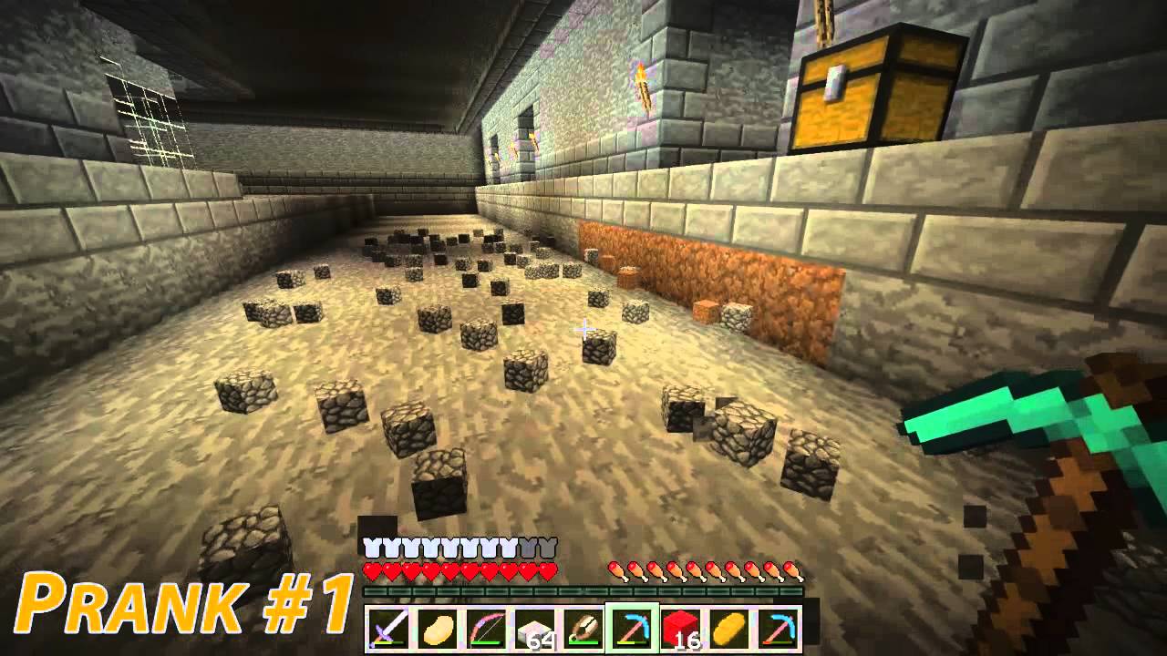 Mindcraft server Prank #1 - Failed prank on SlizeDK