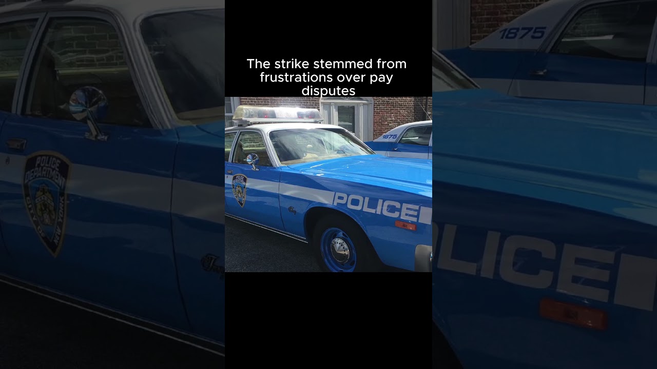January 19th: 1971 NYPD work stoppage ended 