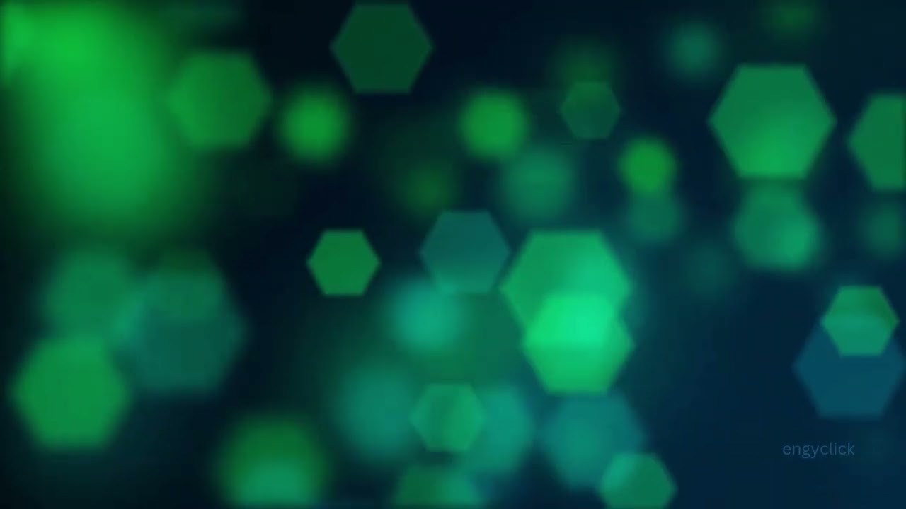 1 Hour Motion Green Screensaver – Relaxing Animated Background for TV & Desktop (No Music)