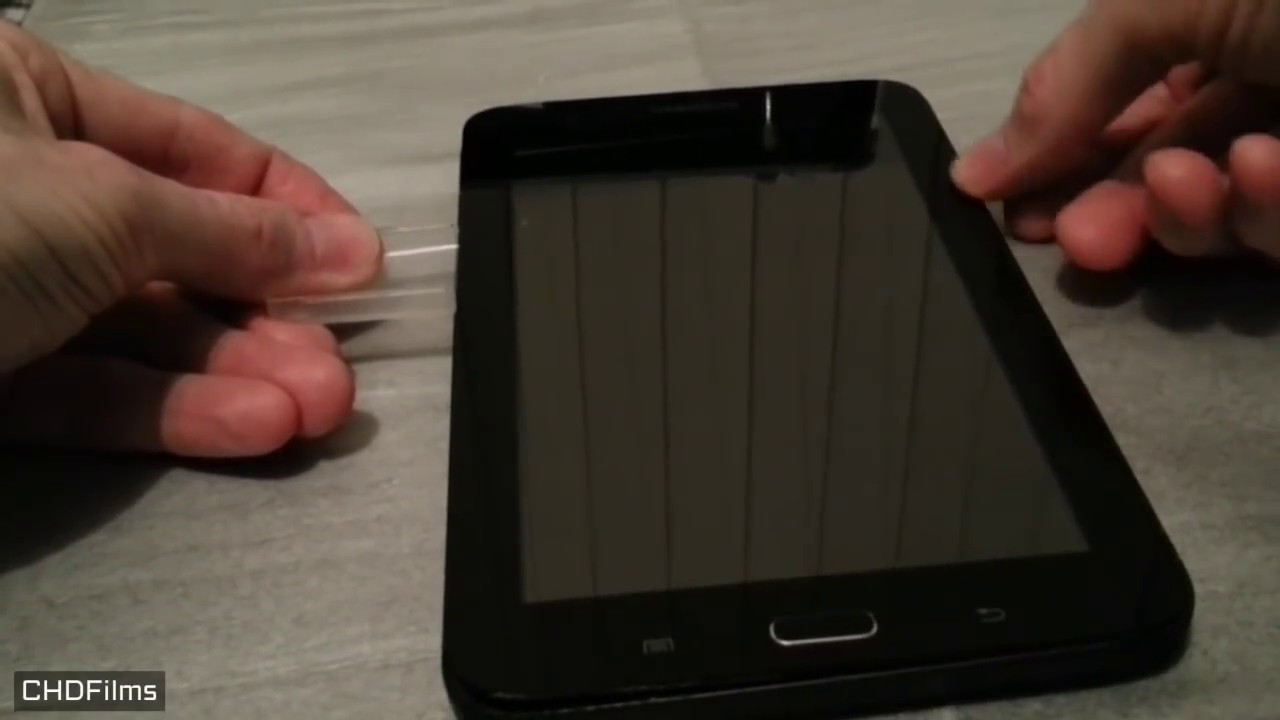 COMO TROCAR VISOR Touch Screen do  TABLET Samsung