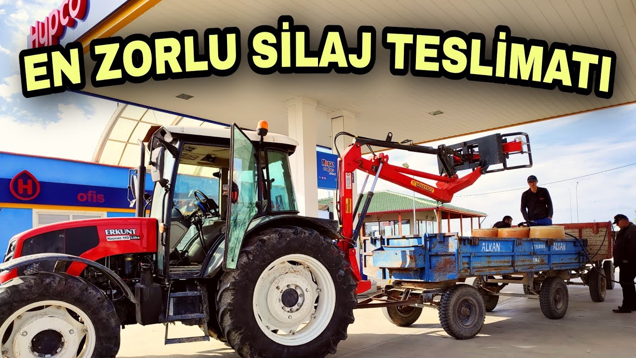 DEPOLAR KAÇ LİTRE MAZOT ALDI? SİLAJ İŞİNİN USTASI HAŞMET 110.