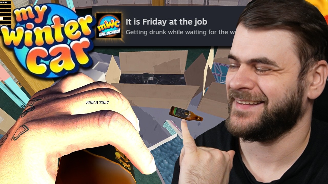 FRIDAY AT WORK - (Achievement Winner) My Winter Car (Ep. 48)