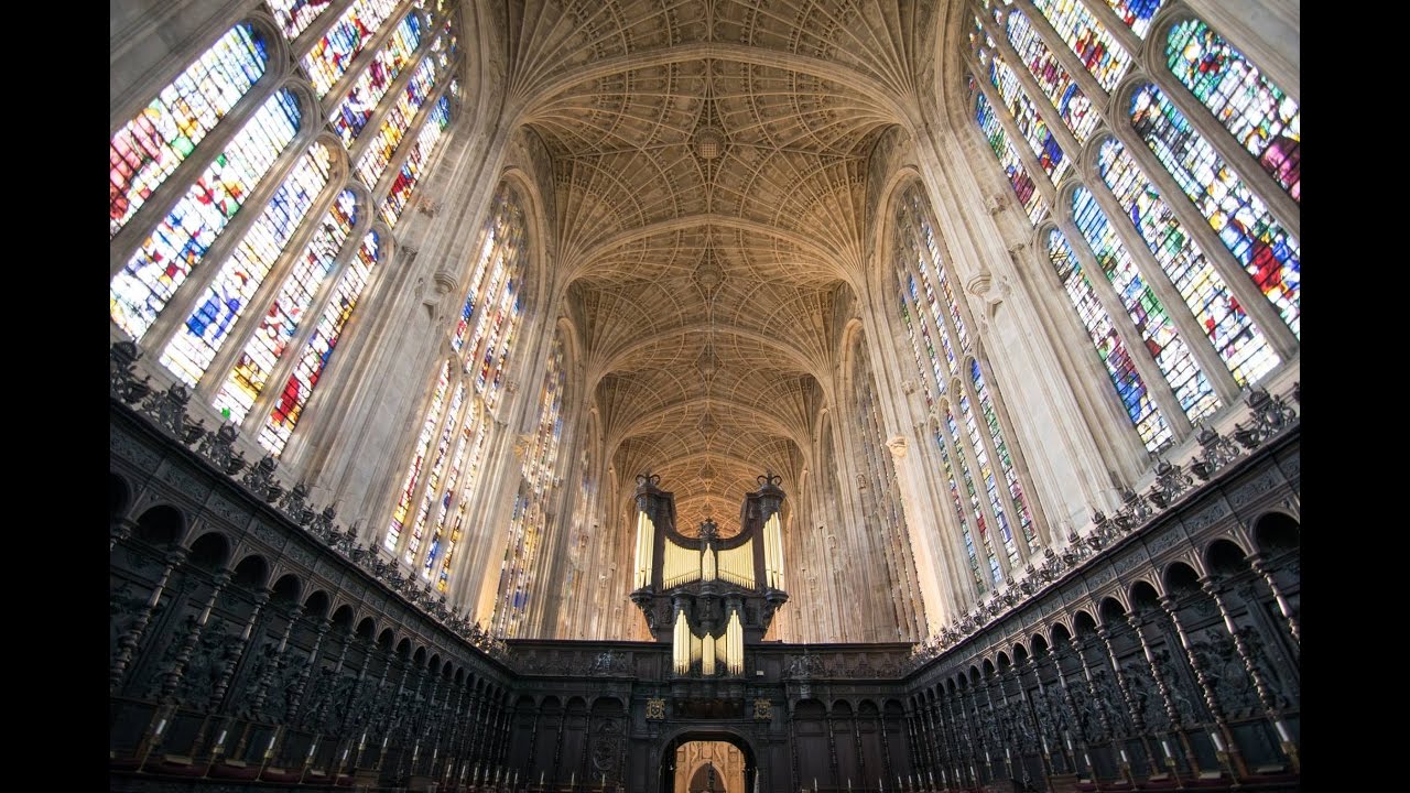 Nathan Laube plays the restored King's College Chapel Organ
