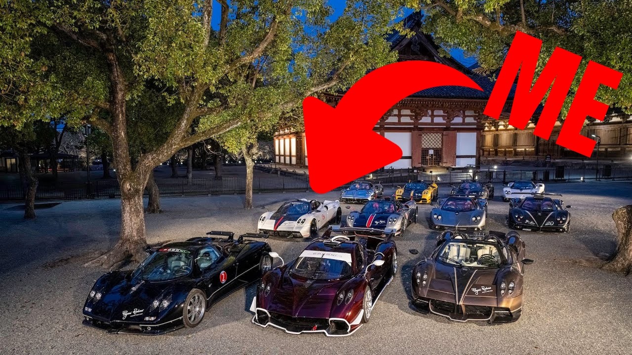 I SNUCK into a TOP SECRET PAGANI RALLY!!