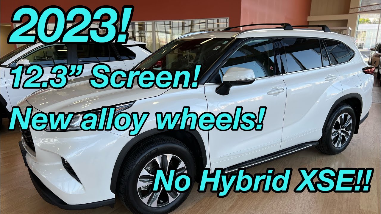 NEW UPDATES! 2023 Toyota Highlander changes! What’s new?