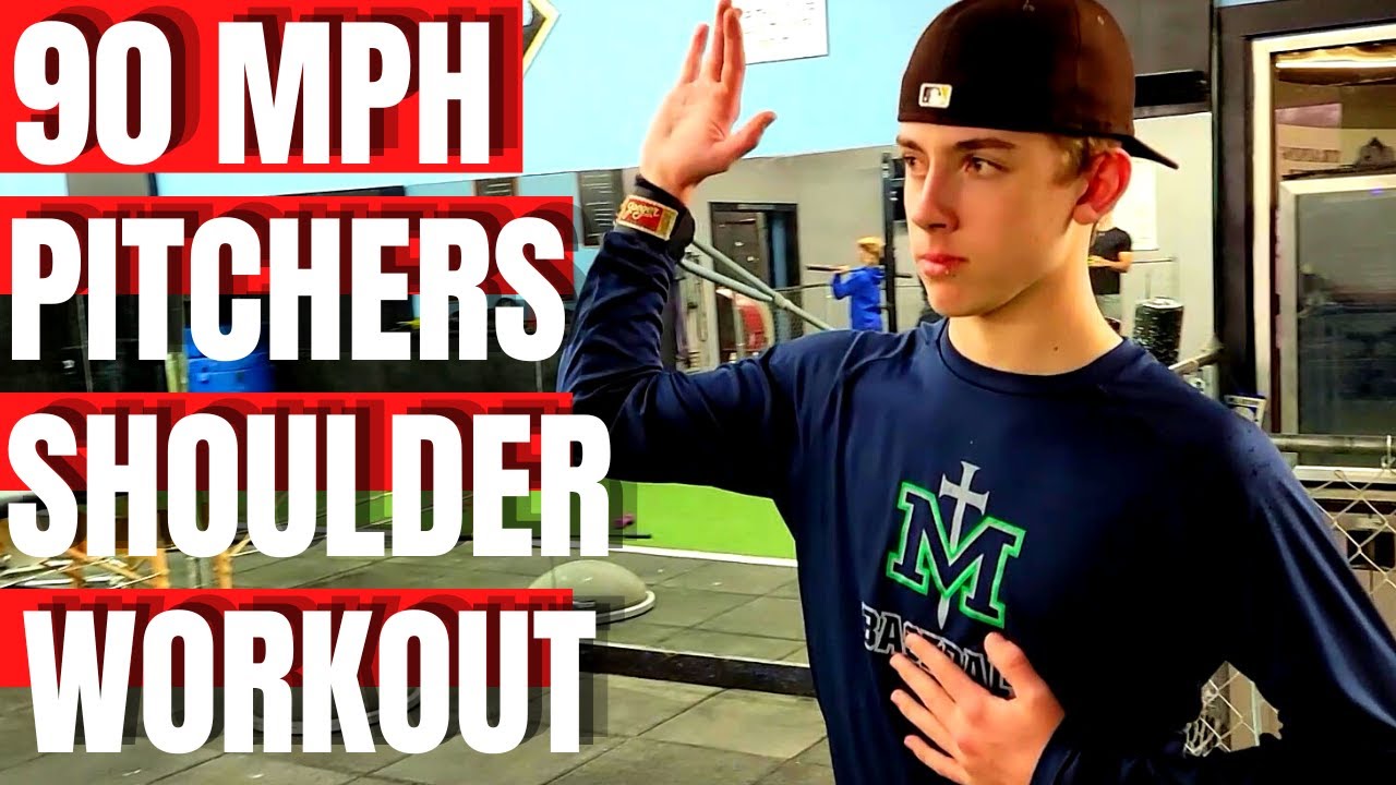 90 MPH Shoulder Workout For Baseball Pitchers & Throwers Velocity