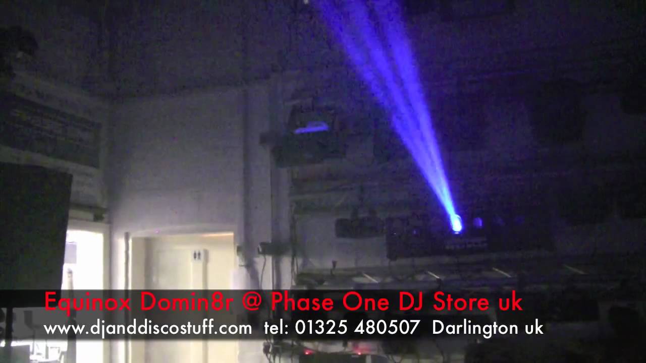 equinox domin8r @ phase one dj store