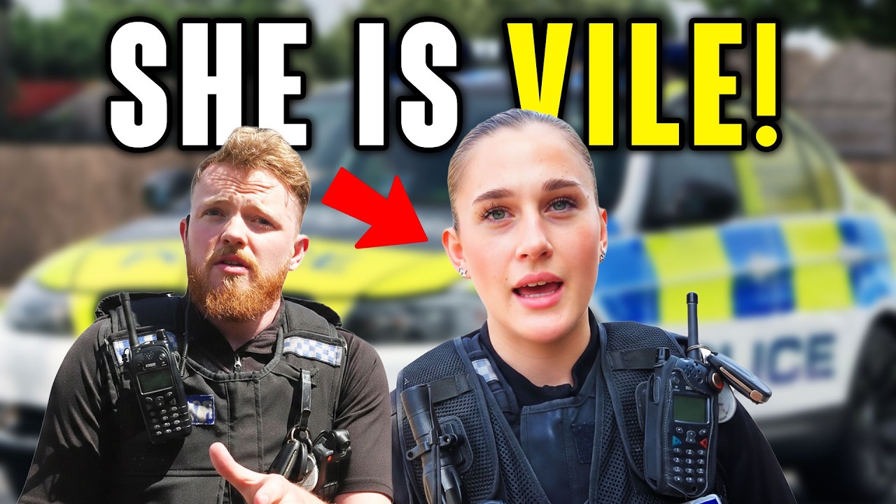 Британский полицейский попытался запугать аудитора возле здания BBC… и тут же пожалел об этом!