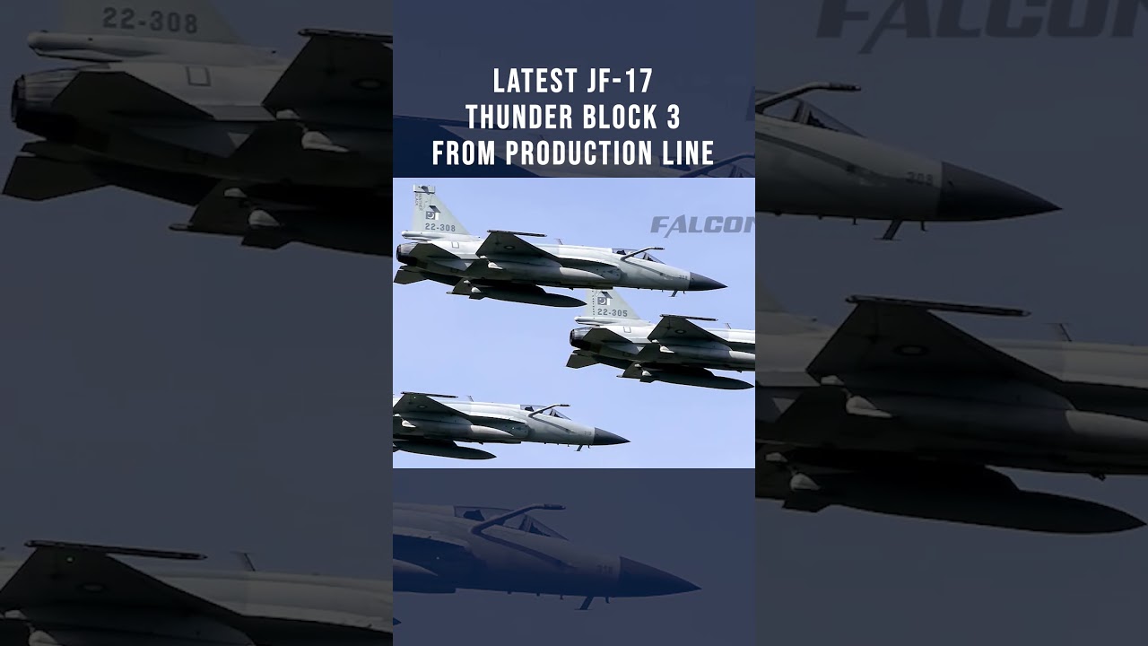 Новейший JF-17 Block 3 с конвейера 