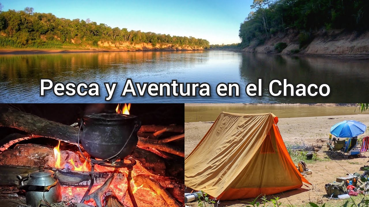 PESCA CON VARA, LÍNEA DE MANO. Río Bermejo, pesca en el Chaco. Amantesxlapesca