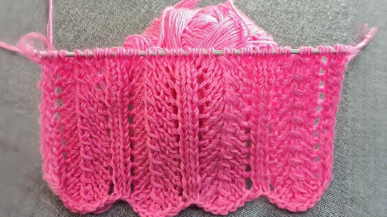 ШИКАРНЫЙ УЗОР для идеального низа: Простой и красивый