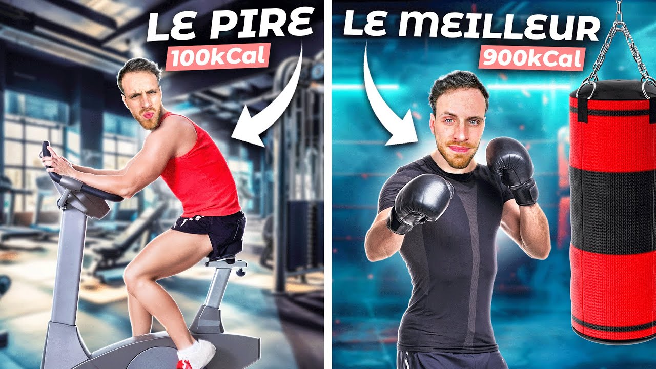 Meilleur et pire sport pour PERDRE DU POIDS : classement de 30 activités