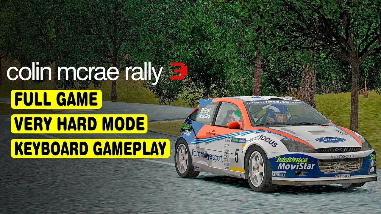 COLIN MCRAE RALLY 3 • COMPLETE CHAMPIONSHIP • VERY HARD MODE