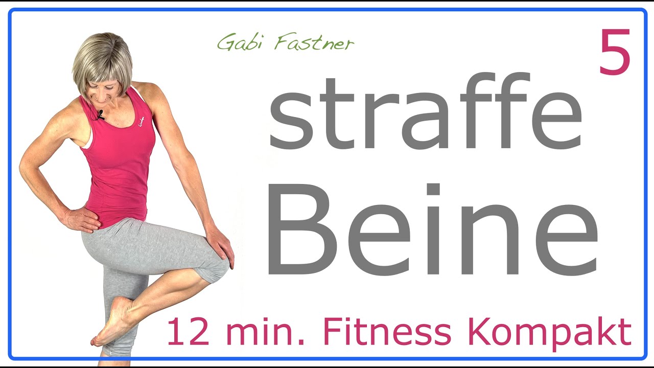 5🔹12 min. straffe Beine | ohne Geräte, im Stehen
