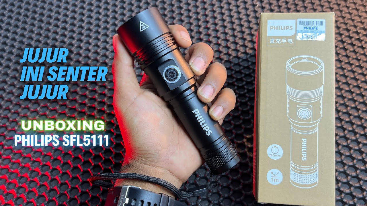 SFL5111 Senter Sorot Cahaya Terang dari Philips