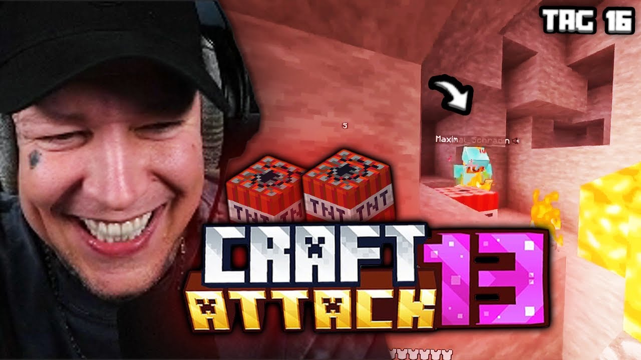 Monte sprengt Schradin! 😂💥 Farmen & Action mit Zarbex uvm. | Craft Attack 13 | MontanaBlack Uncut