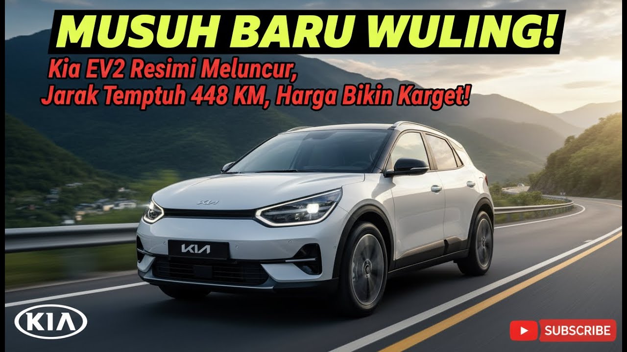 Kia EV2 Akhirnya Rilis! 448 KM, Harga Rakyat