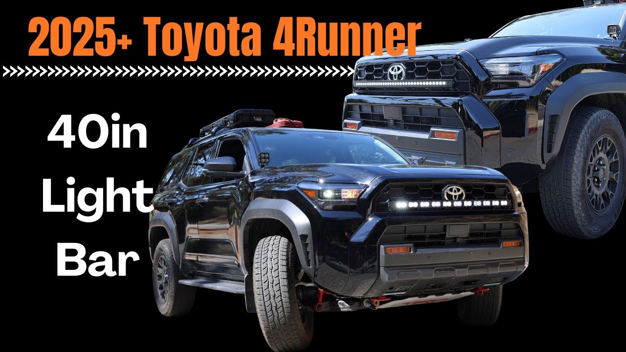 2025+ Toyota 4Runner 40in Light Bar |Tutorial | M&R Automotive