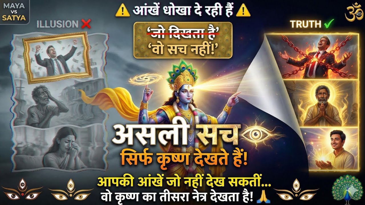 अच्छे लोगों के साथ बुरा क्यों होता है? श्री कृष्ण ने खोला कर्मों का सबसे बड़ा राज!