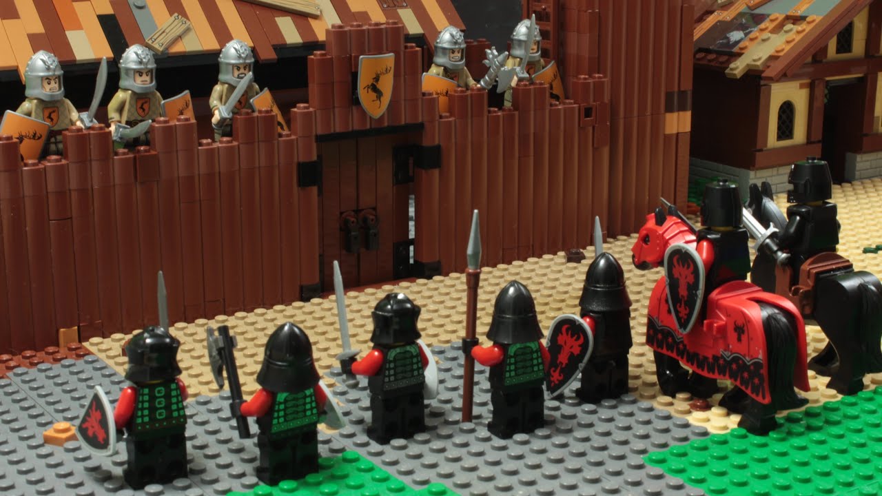 Lego Castle Medieval Battle Episode 11 Stop Motion Animation