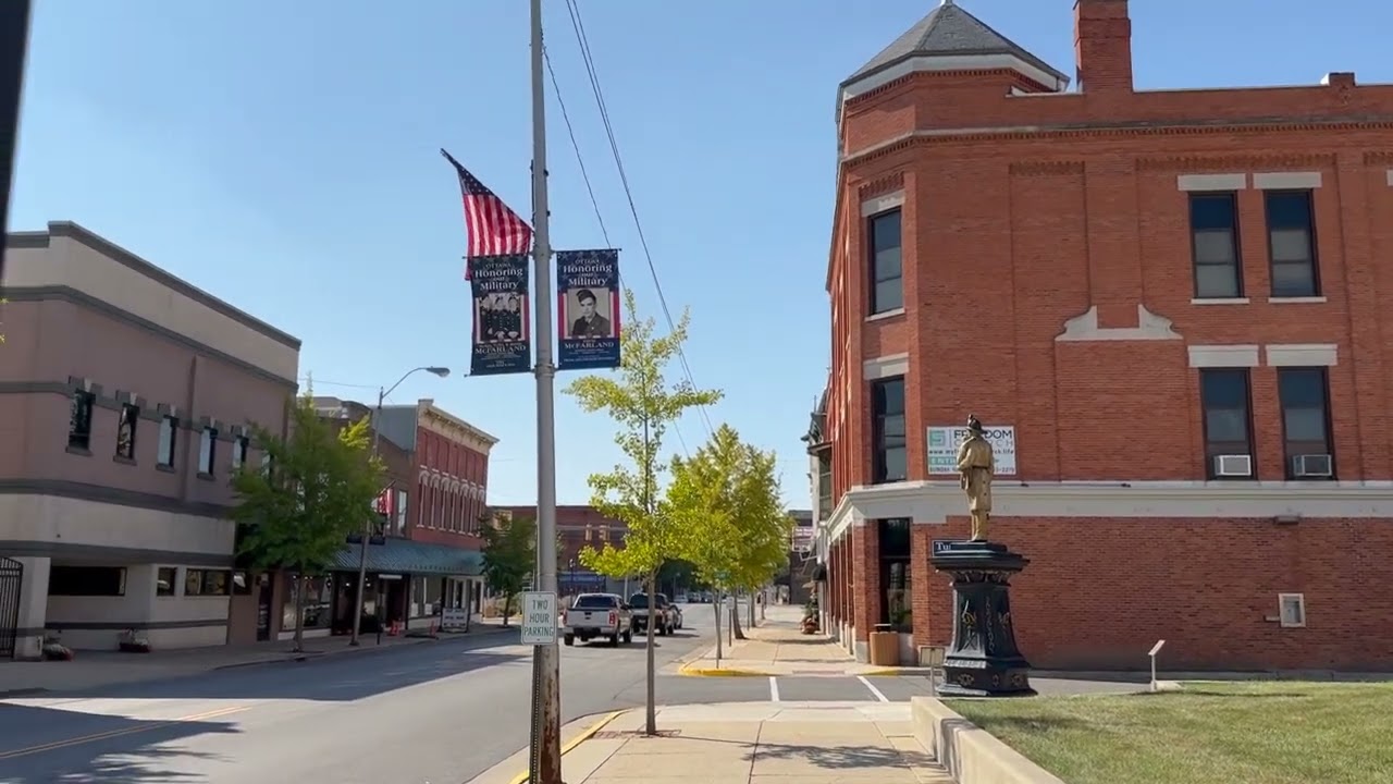 Walking Tour of Downtown Ottawa, Ohio Fall 2023