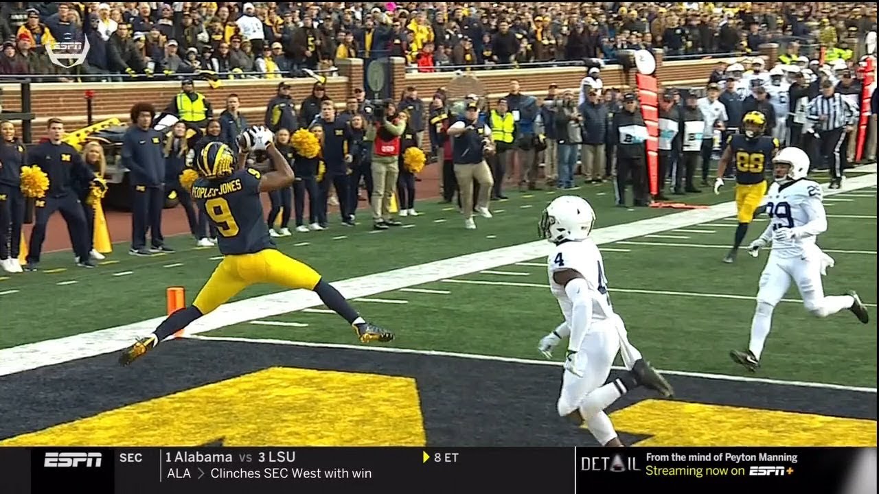2018 Michigan Football Highlights v. Penn State