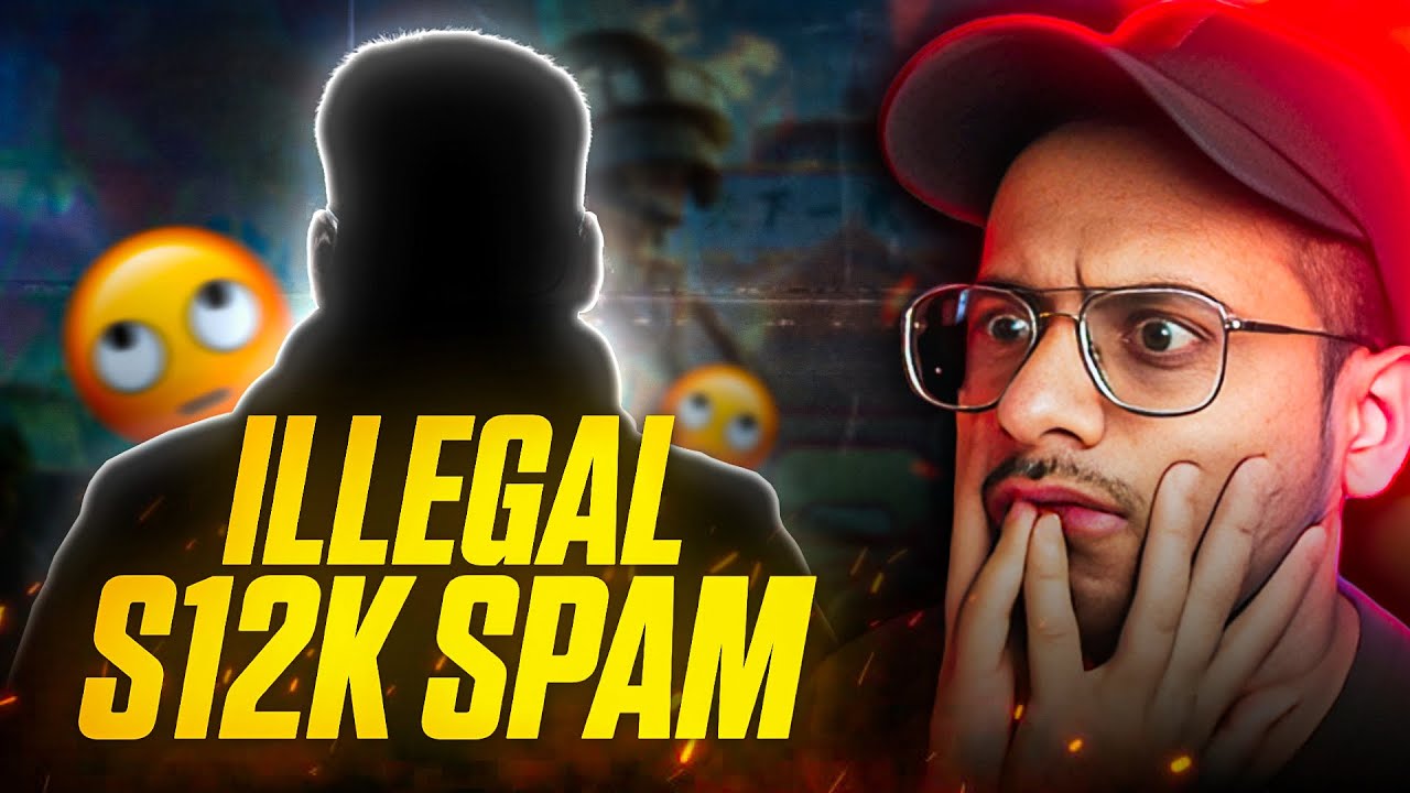 Illegal S12k Spams 😱 International Fastest Player ? | PUBGM